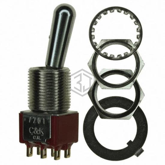 7201TCWZGE - C&K - Toggle Switches