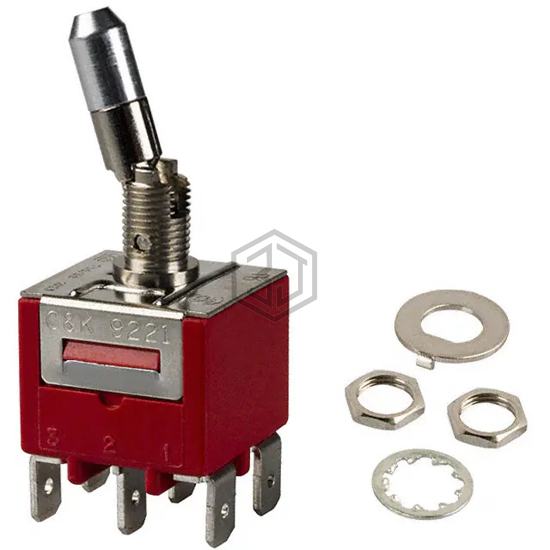 9221K1Z4QD - C&K - Toggle Switches