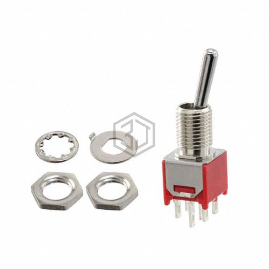 TMD1T4B5M1QE - TE Connectivity ALCOSWITCH Switches - Toggle Switches