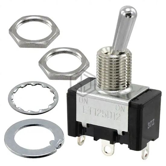 ET125D12-Z - Nidec Copal Electronics - Toggle Switches
