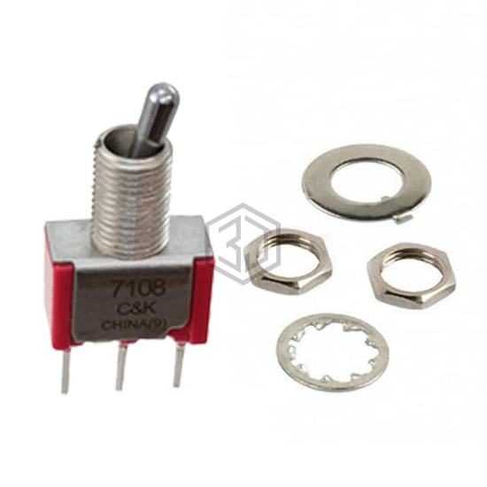 7108MYCQE - C&K - Toggle Switches