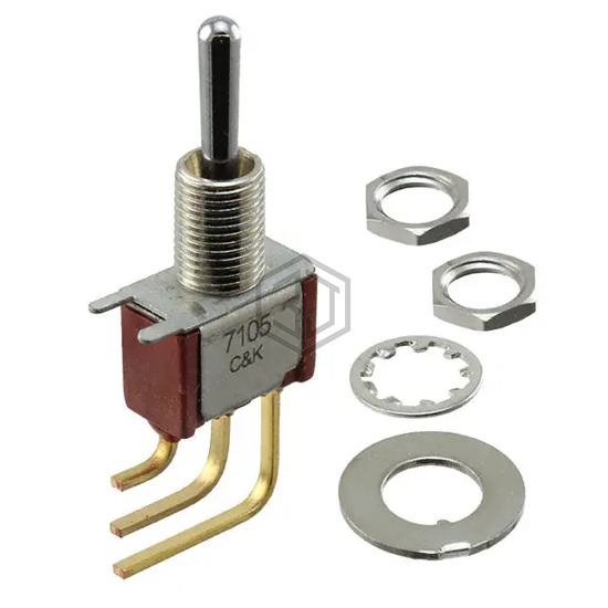 7105SYAV2BE - C&K - Toggle Switches