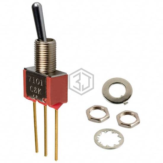 7101SYWBE - C&K - Toggle Switches