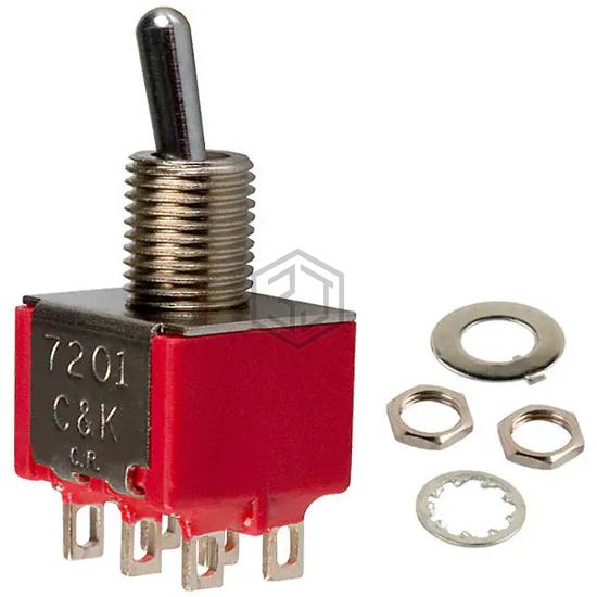 7201MDZQE - C&K - Toggle Switches