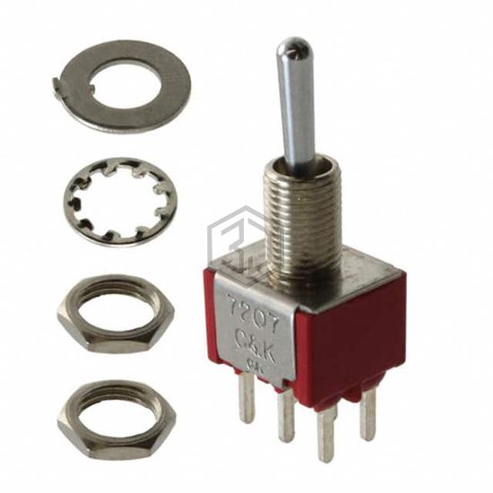 7207SYCQE - C&K - Toggle Switches