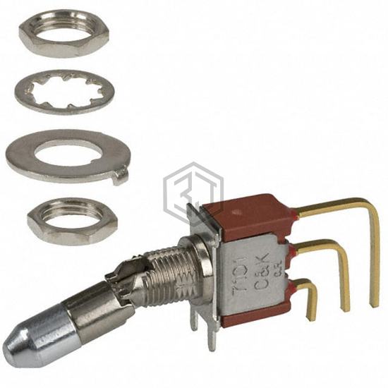 7101K2AV2BE - C&K - Toggle Switches