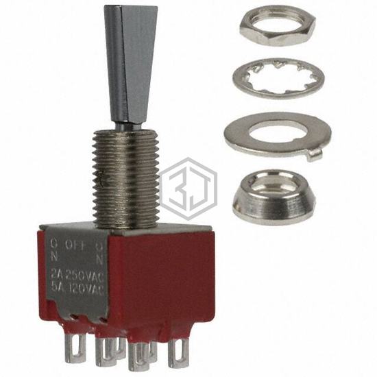 7203P3YZQE - C&K - Toggle Switches