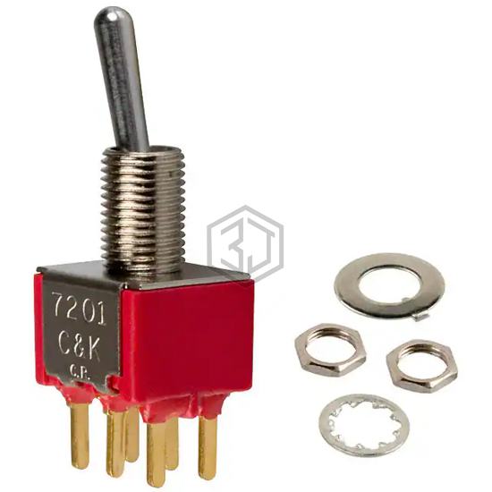 7201SYCBE - C&K - Toggle Switches