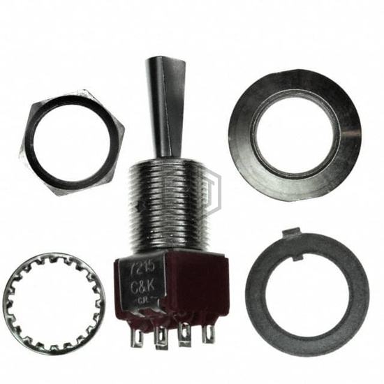 7215T2PZQE - C&K - Toggle Switches