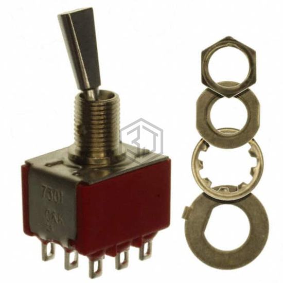 7301P3HZQE - C&K - Toggle Switches