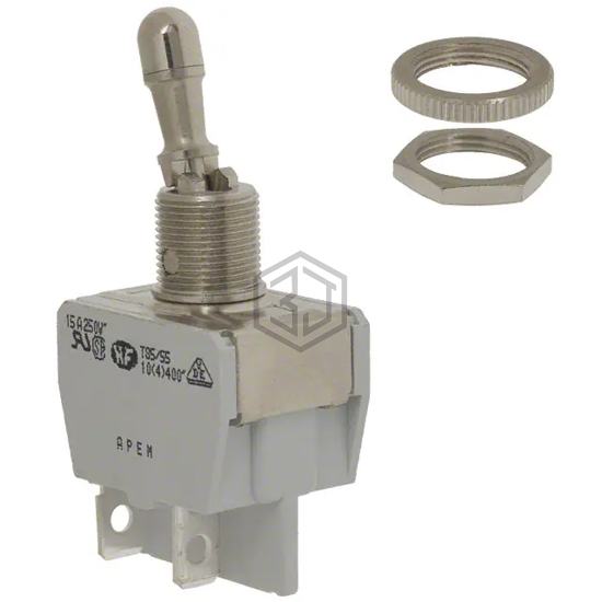 641H/22V - APEM Inc. - Toggle Switches