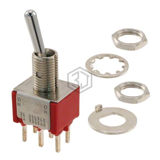 7201SPYCQE - C&K - Toggle Switches