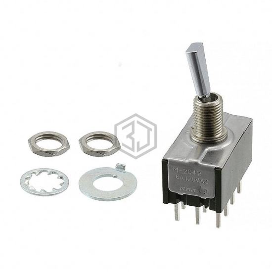 M2042ES1W03 - NKK Switches - Toggle Switches