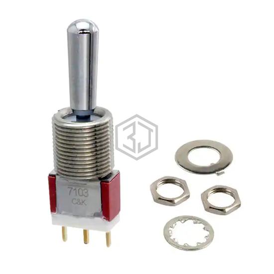 7103TCWCBI - C&K - Toggle Switches