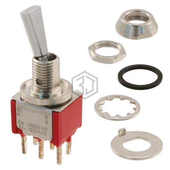 7208P3CWCQE - C&K - Toggle Switches