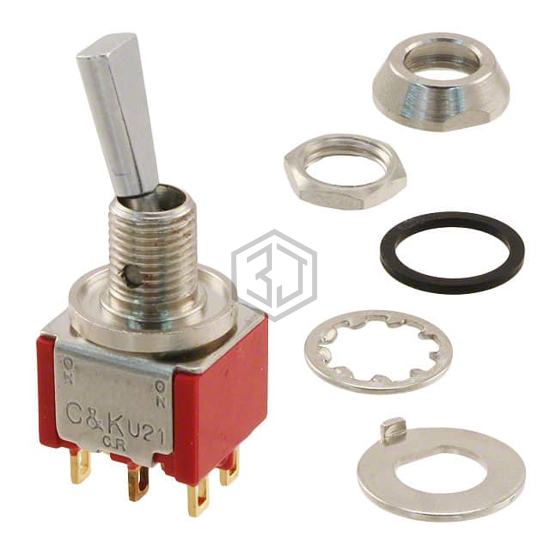 U21P3CWZGE - C&K - Toggle Switches