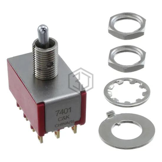 7401MPYZBE - C&K - Toggle Switches