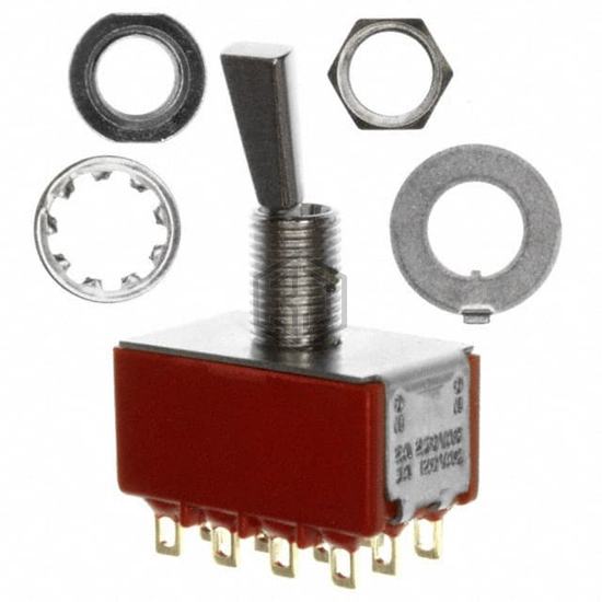 7408P3YZQE - C&K - Toggle Switches