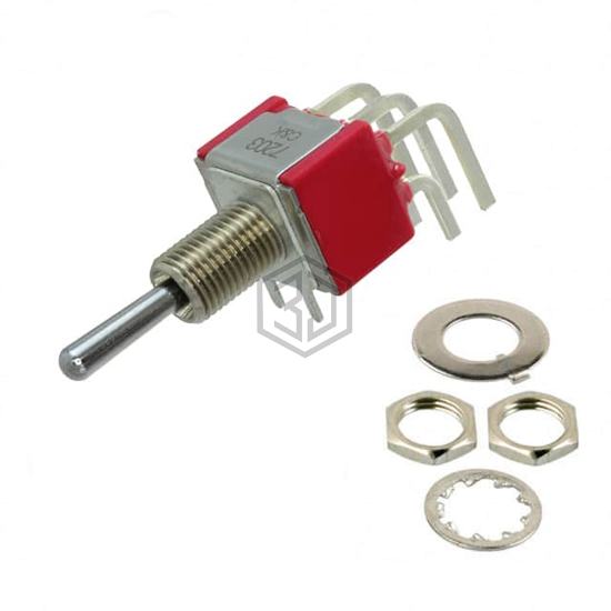 7203SYAQE - C&K - Toggle Switches