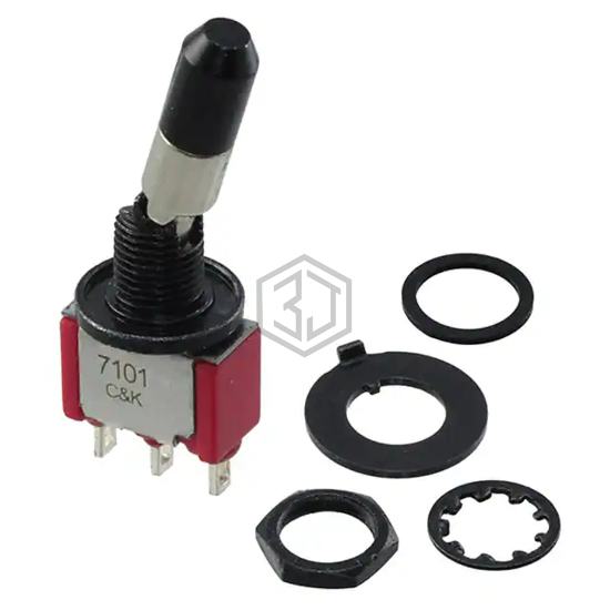 7101K12CWZQE22 - C&K - Toggle Switches