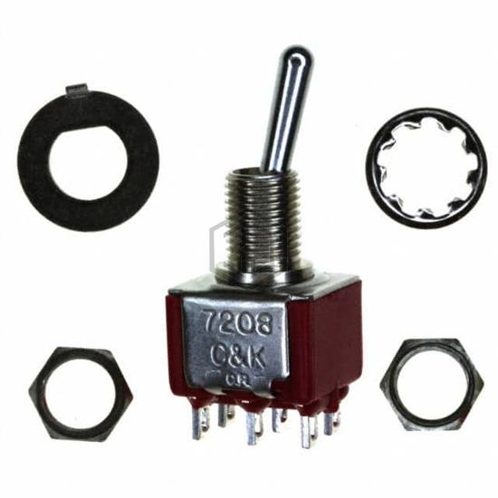 7208SHZQE - C&K - Toggle Switches