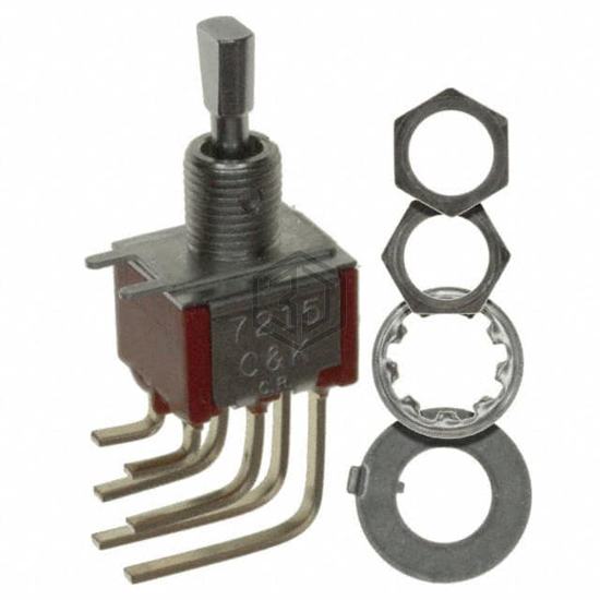 7215P4DAV2BE - C&K - Toggle Switches