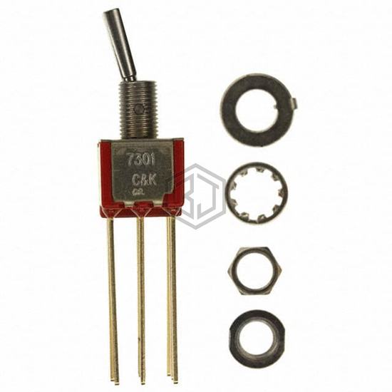 7301P3YW4BE - C&K - Toggle Switches