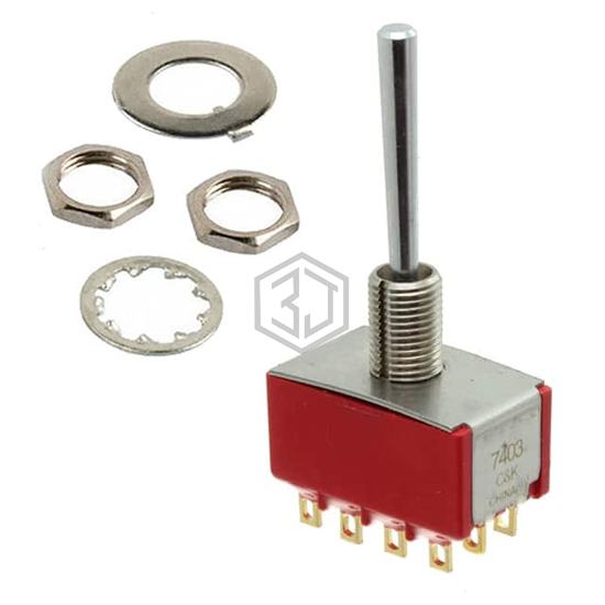7403LYZGE - C&K - Toggle Switches