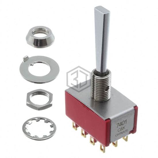7401P1YZGE - C&K - Toggle Switches