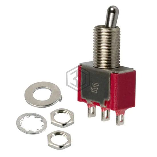 100SP1T2B1M1QEH - E-Switch - Toggle Switches