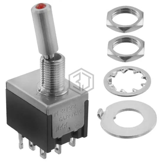 M2122TCW01 - NKK Switches - Toggle Switches