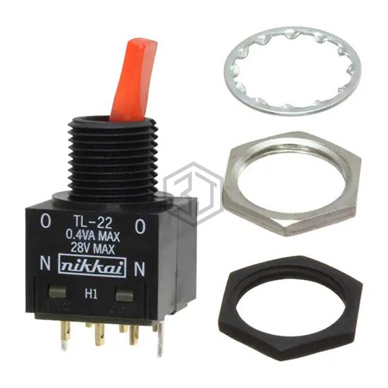 TL22SCAG015C - NKK Switches - Toggle Switches