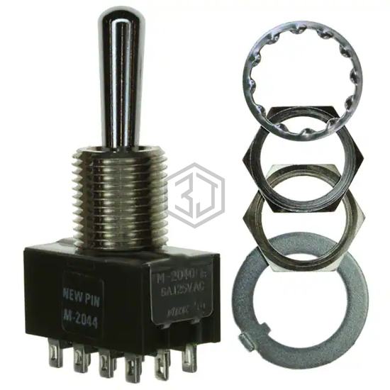 M2044B2B1W01 - NKK Switches - Toggle Switches