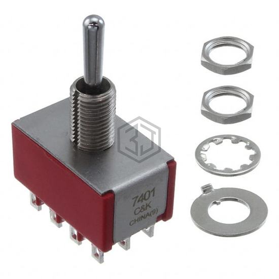 7401SYZQE - C&K - Toggle Switches
