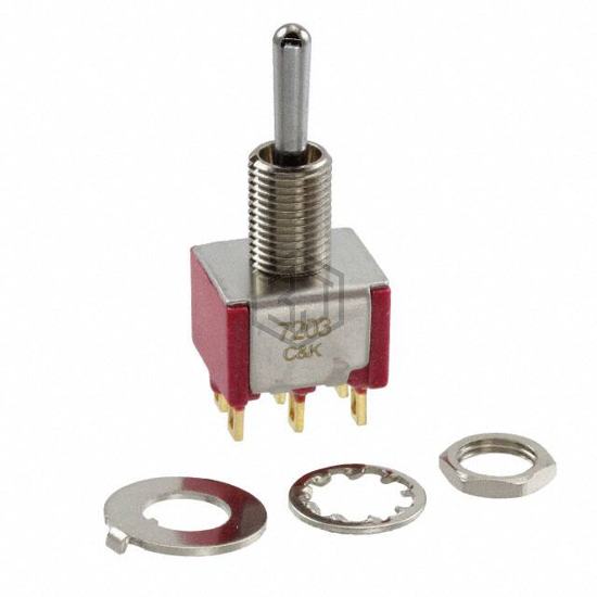 7203SYZBE - C&K - Toggle Switches