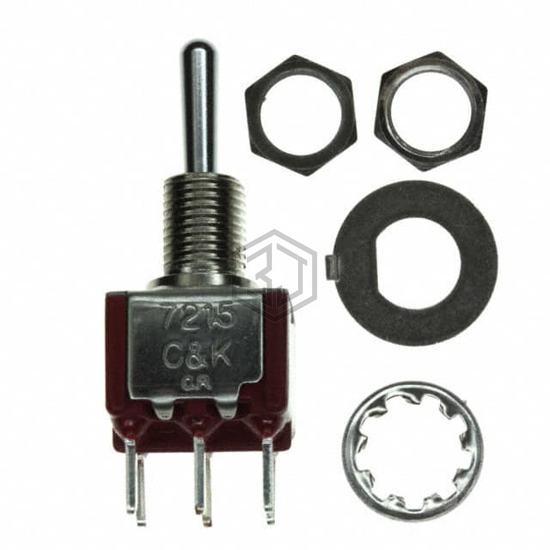 7215SHCQE - C&K - Toggle Switches