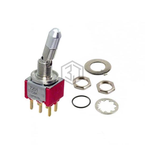 7201K2CWZ3BE - C&K - Toggle Switches