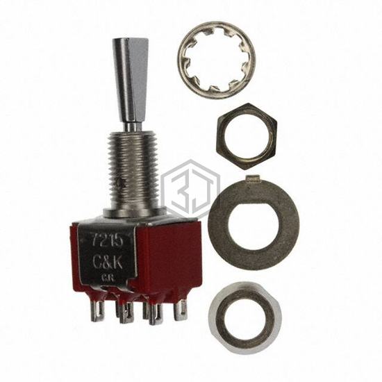 7215P3Y4ZQE - C&K - Toggle Switches