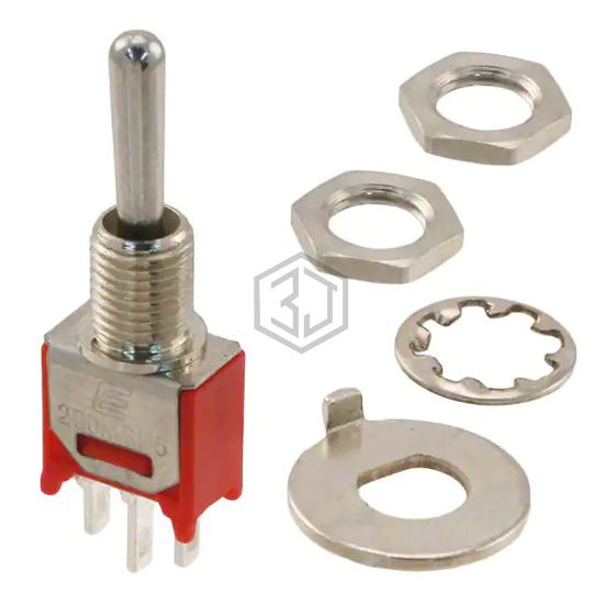 200MSP5T1B1M1QEH - E-Switch - Toggle Switches