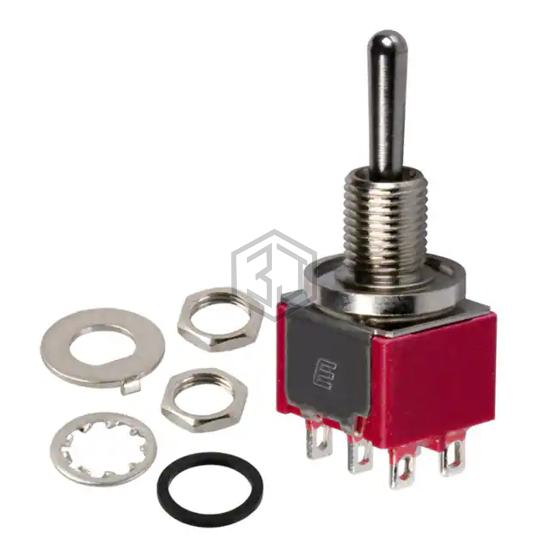 100DP1T1B9M1QEH - E-Switch - Toggle Switches