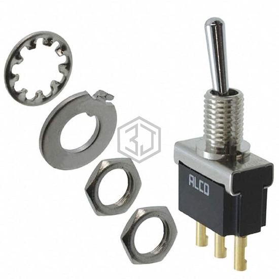 3-6437630-4 - TE Connectivity ALCOSWITCH Switches - Toggle Switches