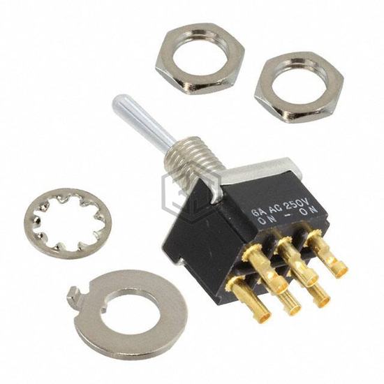 4-6437630-4 - TE Connectivity ALCOSWITCH Switches - Toggle Switches