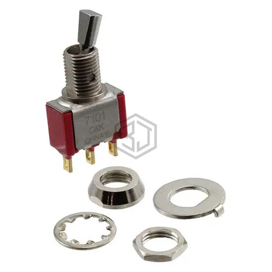 7101P4HZBE - C&K - Toggle Switches