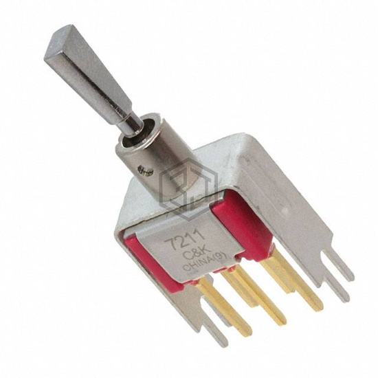7211P3D9V4GE - C&K - Toggle Switches