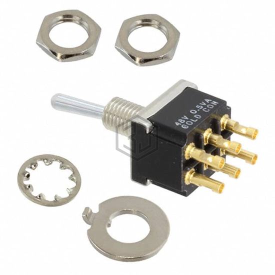 6-6437630-8 - TE Connectivity ALCOSWITCH Switches - Toggle Switches