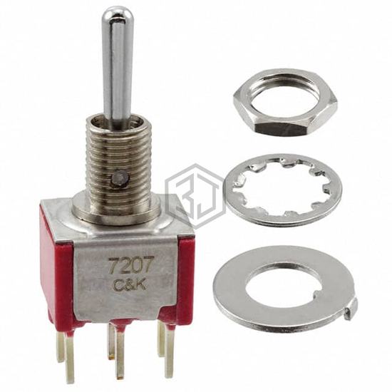 7207SPHCQE - C&K - Toggle Switches