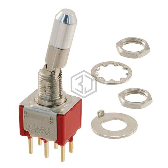7201K12CGE - C&K - Toggle Switches