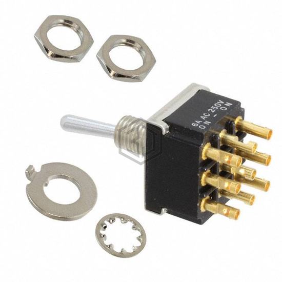 2-6437630-8 - TE Connectivity ALCOSWITCH Switches - Toggle Switches