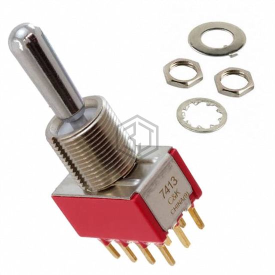 7413TCGE - C&K - Toggle Switches