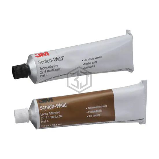 2216-TRANS-2OZ-PARTAB - 3M - Glue, Adhesives, Applicators